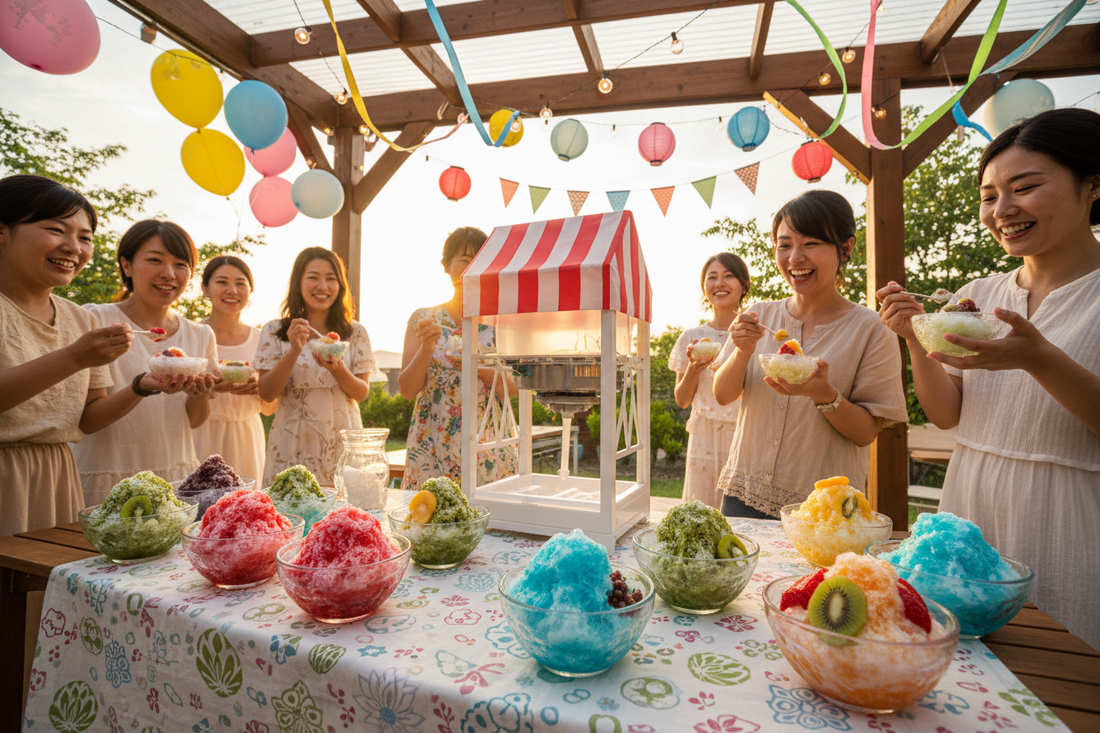 How to Serve Kakigori at a Party or Event: Quantities, Setup and Service Tips