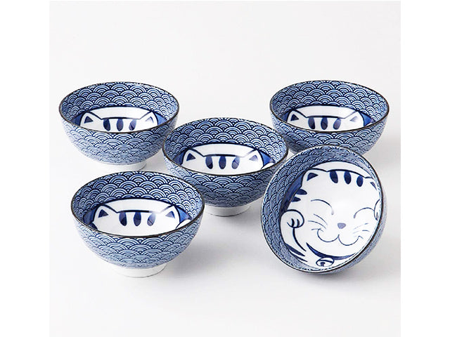 Maneki Neko Bowls set